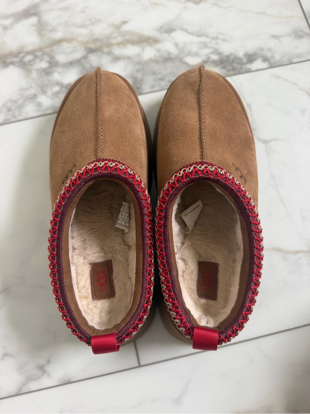 UGG Tazz Platform Chestnut Women’s Size 8 - Picture 3 of 4
